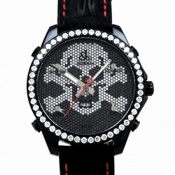 Jacob & Co. Quartz Steel JC-SKULL9D