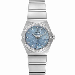Omega Constellation Quartz Womens watch Quartz Steel 123.15.24.60.57.001