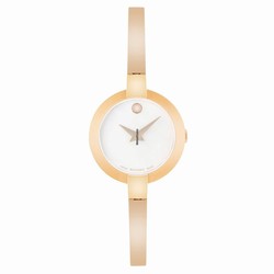Movado Bela Womens watch Quartz Gold Steel 607082