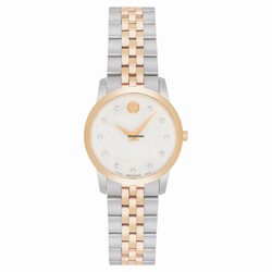 Movado Womens watch Quartz Gold Steel 607077