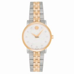 Movado Museum Womens watch Quartz Gold Steel 607209