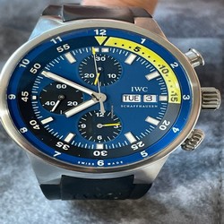 IWC Aquatimer Chronograph Mens watch Unisex Automatic Steel IW378203