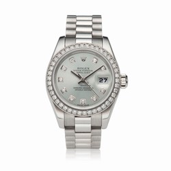 Rolex Lady-Datejust Mens watch Unisex Platinum Automatic 179136
