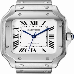 Cartier Santos Mens watch Unisex Automatic Steel WSSA0029