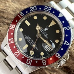 Rolex GMT-Master Mens watch Unisex Steel Automatic 16750