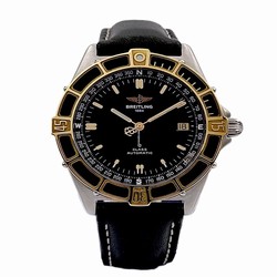 Breitling Mens watch Unisex Automatic Gold Steel 80250