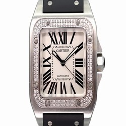 Cartier Santos 100 Mens watch Unisex Automatic Steel 2656