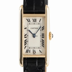 Cartier Tank Womens watch Quartz Yellow gold 8660