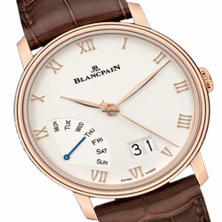 Blancpain Villeret Mens watch Unisex Automatic Red gold 6668-3642-55B
