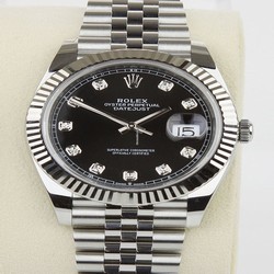 Rolex Datejust 41 Mens watch Unisex Gold Steel Automatic 126334G