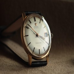 Omega Seamaster Mens watch Unisex Automatic Yellow gold 166.037 Vintage Seamaster
