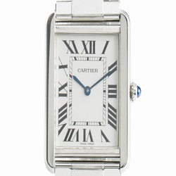 Cartier Tank Solo Mens watch Unisex Quartz Steel 3169