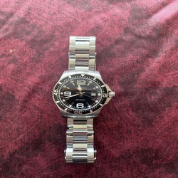 Longines HydroConquest Mens watch Unisex Quartz Steel L3.640.4.56.6
