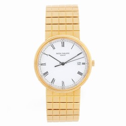 Patek Philippe Calatrava Mens watch Unisex Quartz Yellow gold 3944J