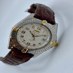 Breitling Wings Lady Womens watch Quartz Gold Steel B67050