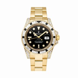 Rolex GMT-Master II Mens watch Unisex Yellow gold Automatic 116758SANR