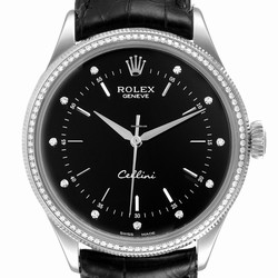 Rolex Cellini Time Mens watch Unisex White gold Automatic 50609RBR