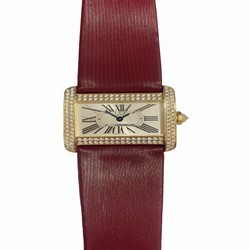 Cartier Tank Divan Womens watch Quartz Yellow gold 2601