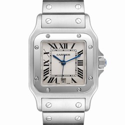 Cartier Santos Galbee Mens watch Unisex Quartz Steel W20060D6