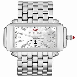 Michele Deco Quartz Steel MWW06V000002