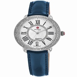 Michele Serein Womens watch Quartz Steel MWW21B000030-BLUE PATENT