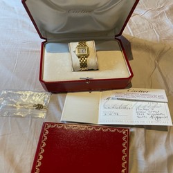 Cartier Panthere Womens watch Quartz Yellow gold 1070