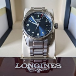 Longines Spirit Mens watch Unisex Automatic Steel L3.810.4.93.6