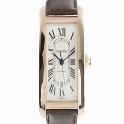 Cartier Tank Americaine Mens watch Unisex Automatic Red gold W2609856