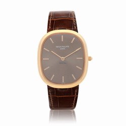 Patek Philippe Golden Ellipse Mens watch Unisex Automatic Rose gold 3738