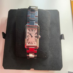 Cartier Tank Solo Mens watch Unisex Quartz Steel W5200014