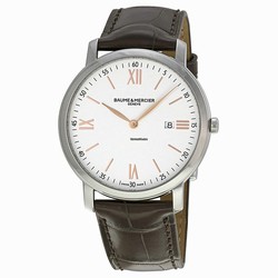 Baume & Mercier Classima Mens watch Unisex Quartz Steel MOA10181,
