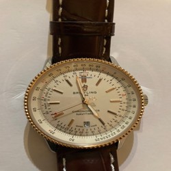 Breitling Navitimer Mens watch Unisex Automatic Gold Steel U17326211G1P1