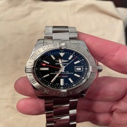 Breitling Avenger II GMT Mens watch Unisex Automatic Steel A3239011 BC35-170A