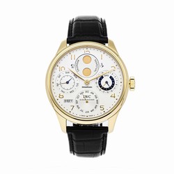 IWC Portuguese Perpetual Calendar Mens watch Unisex Automatic Yellow gold IW5021-07