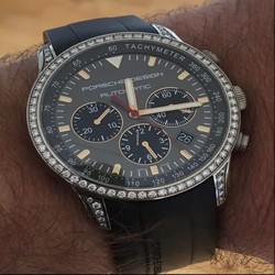 Porsche Design Dashboard Mens watch Unisex Automatic White gold 6612.67 1