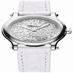 Chopard Happy Sport Womens watch Automatic Steel 278573-3022 Happy Snowflake