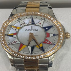 Corum Admirals Cup Womens watch Automatic Gold Steel 400.100.29 V200 BL12