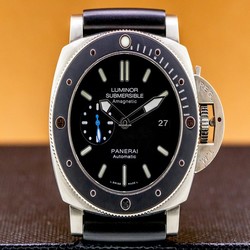 Panerai Luminor Submersible 1950 3 Days Automatic Mens watch Unisex Automatic Titanium PAM01389