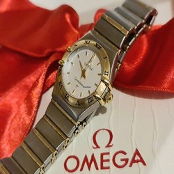 Omega Constellation Ladies Womens watch Quartz Gold Steel 1202.30.00