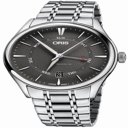 Oris Artelier Pointer Day Date Mens watch Unisex Automatic Steel 01 755 7742 4053-07 8 21 88