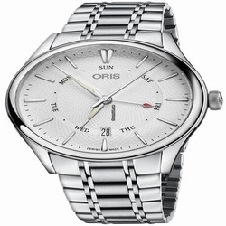Oris Artelier Pointer Day Date Mens watch Unisex Automatic Steel 01 755 7742 4051-07 8 21 88