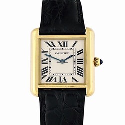 Cartier Tank Solo Womens watch Quartz Yellow gold 3168