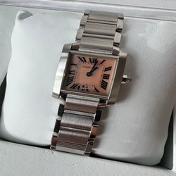 Cartier Tank Francaise Womens watch Quartz Steel 2384