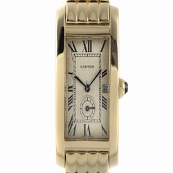 Cartier Tank Americaine Mens watch Unisex Quartz Yellow gold 1716