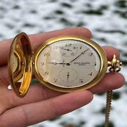 Patek Philippe Mens watch Unisex Manual winding Rose gold 983j