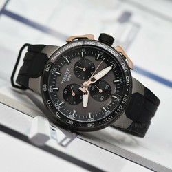 Tissot T-Race Cycling Mens watch Unisex Quartz Steel T111.417.37.441.07