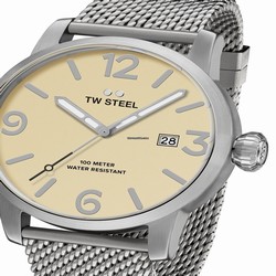TW Steel Mens watch Unisex Quartz Steel MB1