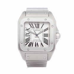 Cartier Santos 100 Mens watch Unisex Automatic Steel W200737G or 2656
