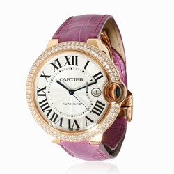 Cartier Ballon Bleu 42mm Mens watch Unisex Automatic Rose gold WE900851