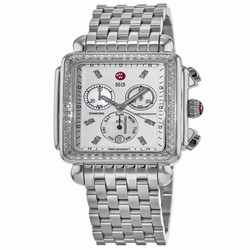 Michele Deco Womens watch Quartz Steel MWW06Z000001